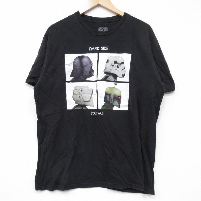 50%OFF】L/古着 半袖 Tシャツ メンズ スターウォーズ STAR WARS ダーク 