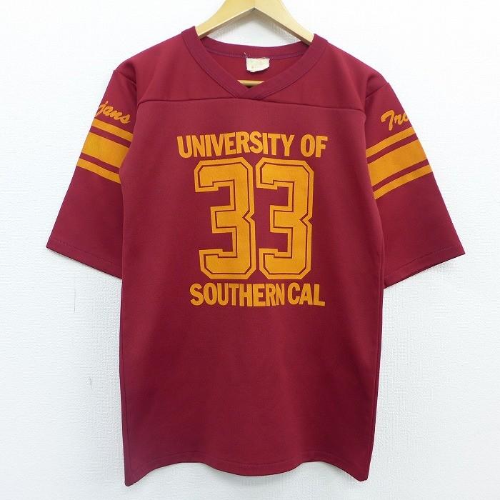 人気ブランドの新作80s Champion チャンピオン フットボールtシャツ 七分袖 ロンt Usa製 M 赤 半袖 メンズファッション ファッション 10 6 Www Firefreeze Com