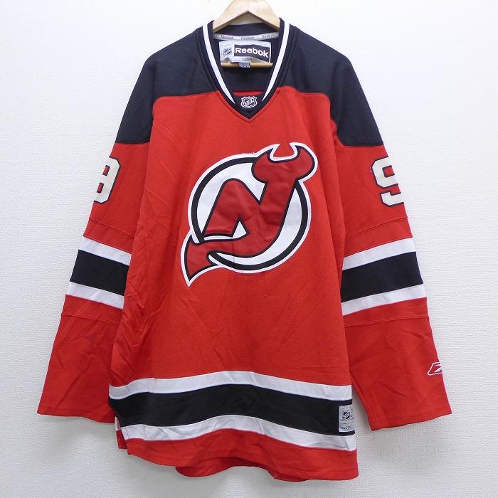 Xl 古着 長袖 Tシャツ アイスホッケー ジャージ リーボック Reebok Nhl ニュージャージーデビルズ Parise ユニフォーム 赤 レッド jun24 中古 メンズ Tsb 古着屋rushout 通販 Yahoo ショッピング