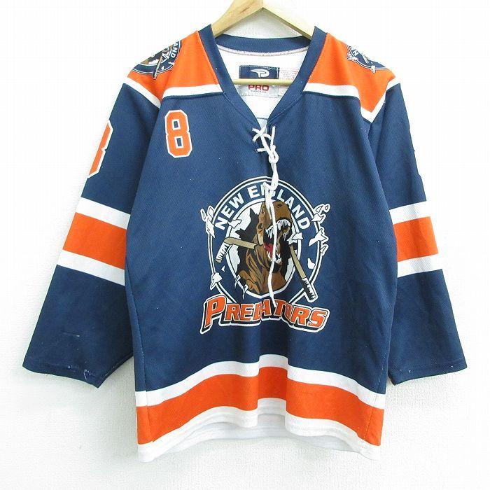 市場 中古 ボストンブルーインズ 長袖 キッズ Vネック 古着 ボーイズ ジャージtシャツ Nhl アイスホッケー ブラック 黒他 子供服 ラグラン