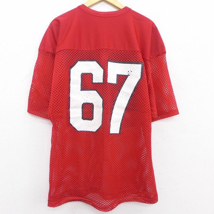 XL/古着 チャンピオン Champion 半袖 ビンテージ フットボール Tシャツ