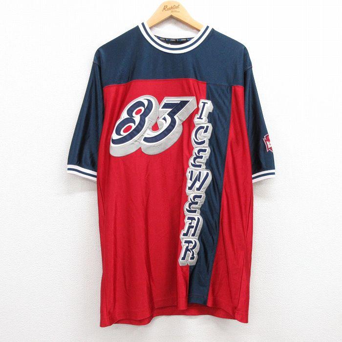 L/古着 半袖 ビンテージ フットボール Tシャツ メンズ 00s L/古着 半袖 ビンテージ フットボール Tシャツ メンズ 00s
