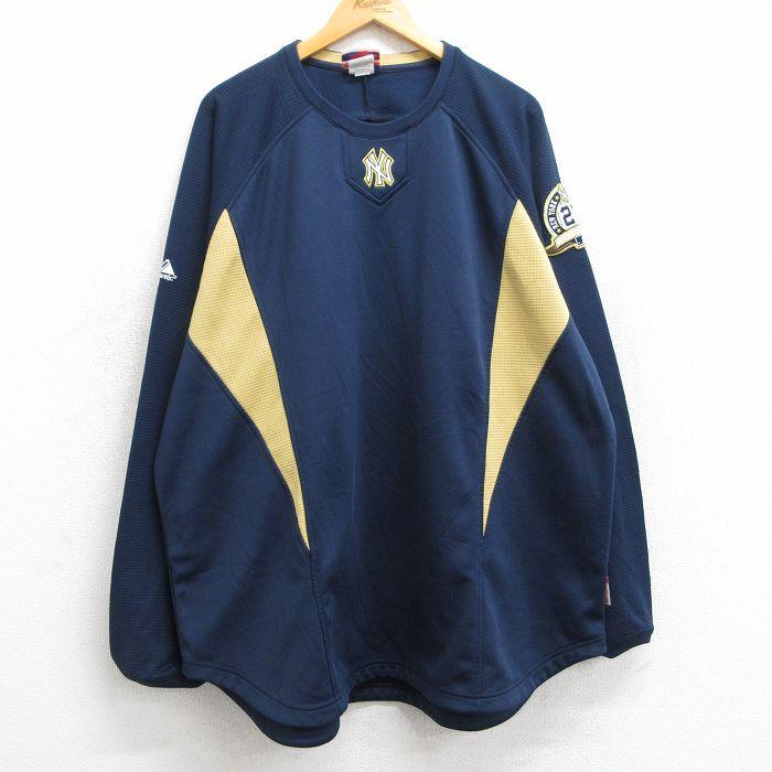 XL/古着 マジェスティック 長袖 ビンテージ Tシャツ メンズ 00s MLB 
