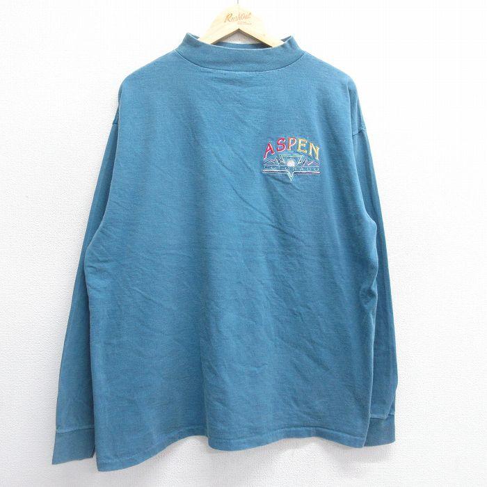 XL/古着 長袖 ビンテージ Tシャツ メンズ 90s ASPEN 大きいサイズ