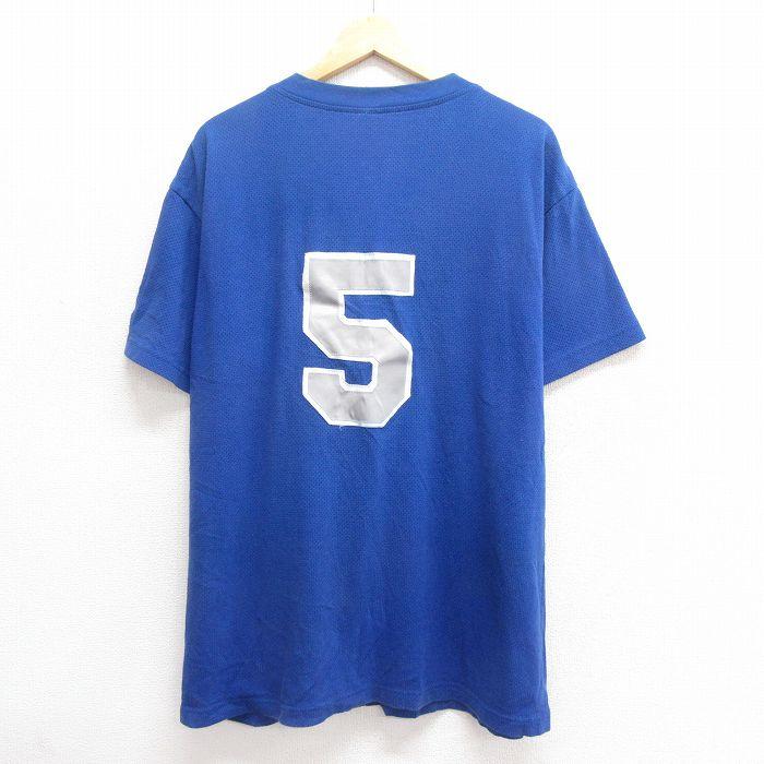 XL/古着 ラッセル 半袖 ビンテージ Tシャツ メンズ 00s SM メッシュ地