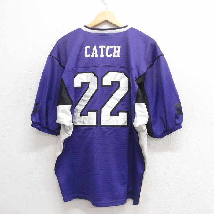 XL/古着 半袖 ビンテージ フットボール Tシャツ メンズ 90s NFL 