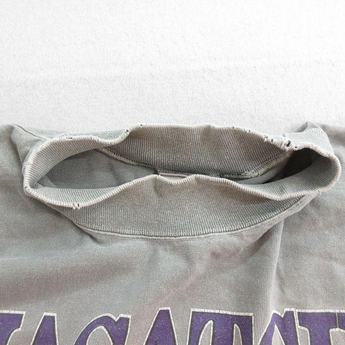 XL/古着 長袖 ビンテージ Tシャツ メンズ 90s WASATCH ビール 大きい