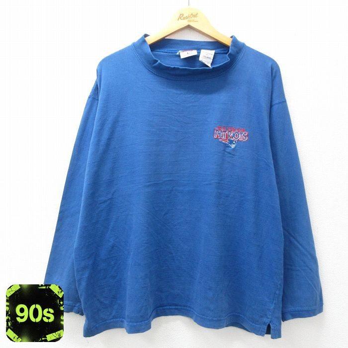 50%OFF】XL/古着 長袖 ビンテージ Tシャツ メンズ 90s NFL ニュー 
