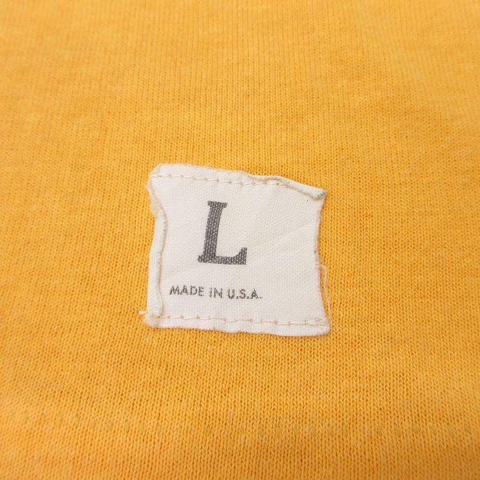 50%OFF】M/古着 7分袖 ビンテージ フットボール Tシャツ メンズ 80s V