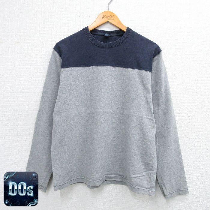 GAP（ギャップ） 【50%OFF】L/古着 長袖 ビンテージ Tシャツ メンズ 