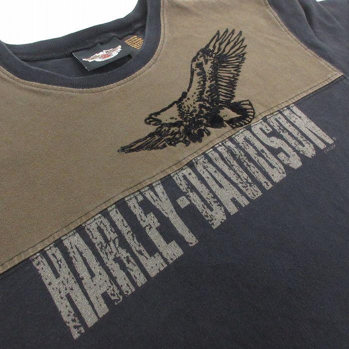 Harley Davidson（ハーレー・ダビッドソン） L/古着 長袖 ビンテージ T 