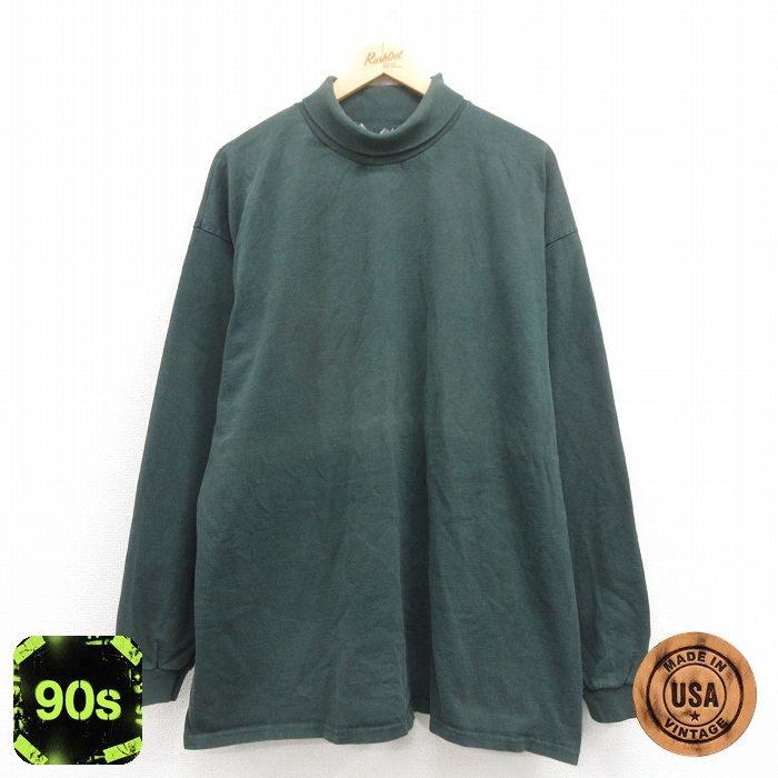 Lee（リー） 【50%OFF】XL/古着 長袖 ビンテージ Tシャツ メンズ 90s 