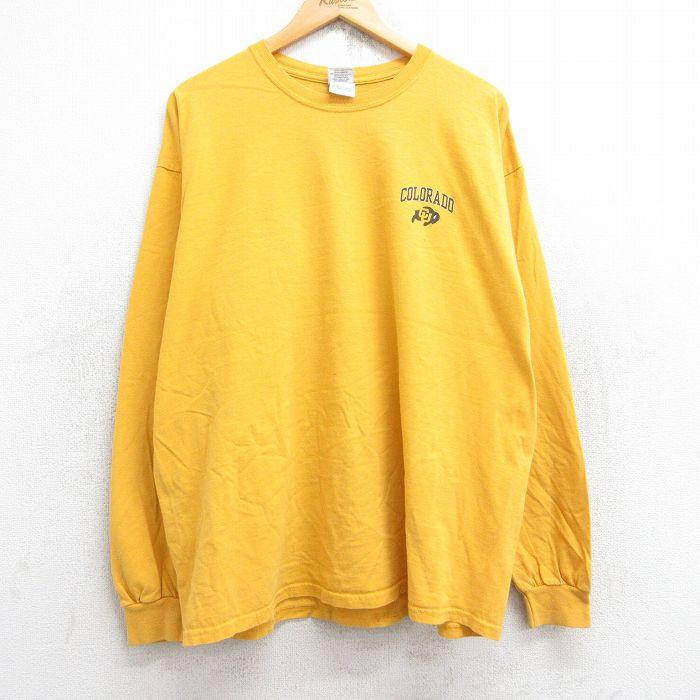 XL/古着 長袖 ビンテージ Tシャツ メンズ 00s コロラド 大きい