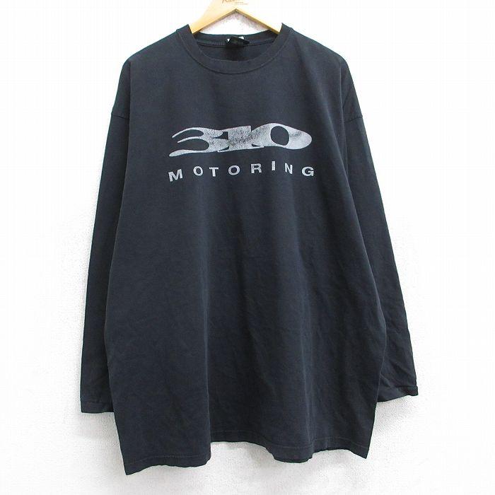 XL/古着 長袖 ビンテージ Tシャツ メンズ 90s 310 MOTORING 大きい