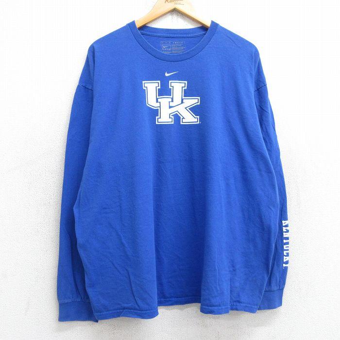 NIKE（ナイキ） XL/古着 長袖 Tシャツ メンズ ケンタッキー ワイルド 
