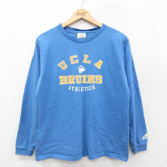 adidas（アディダス） L/古着 長袖 ビンテージ Tシャツ メンズ 90s