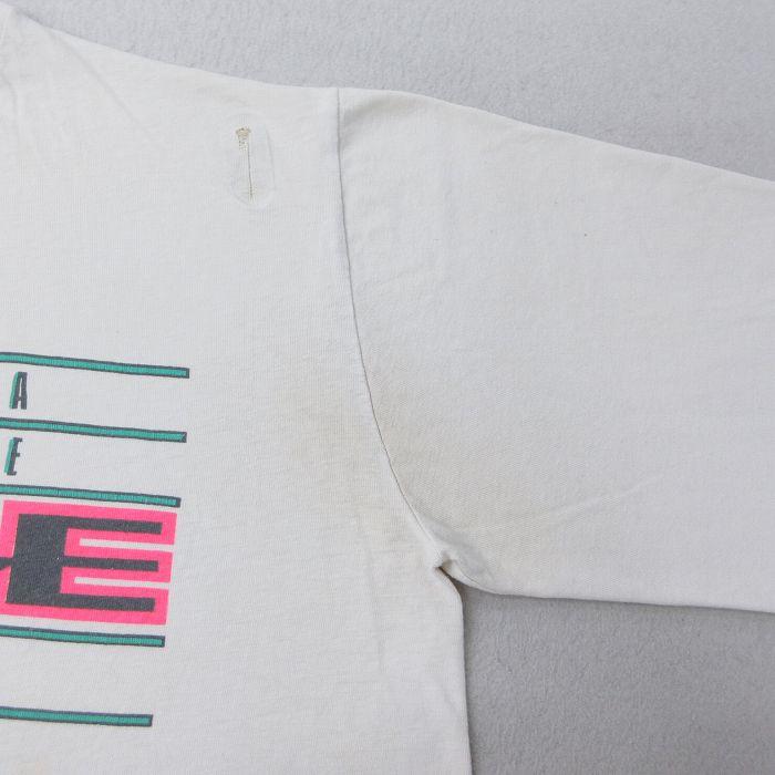 LANGE（ラング） M/古着 ヘインズ 長袖 ビンテージ Tシャツ メンズ 80s 