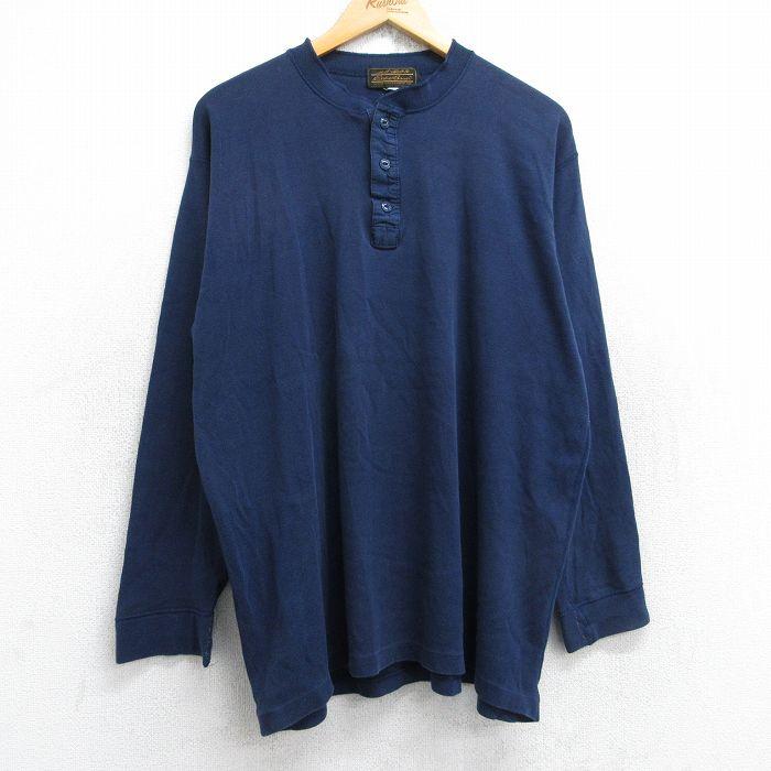 Eddie Bauer（エディーバウアー） XL/古着 長袖 ビンテージ Tシャツ
