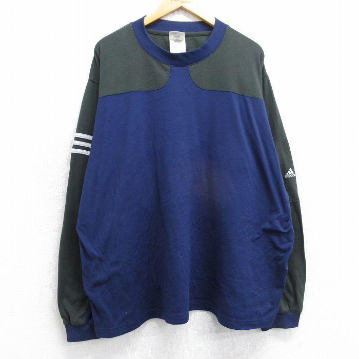 adidas（アディダス） XL/古着 長袖 ビンテージ Tシャツ メンズ 90年代