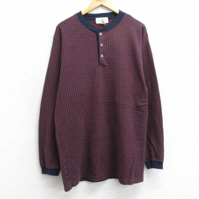 M/古着 エディーバウアー 長袖 ビンテージ Tシャツ メンズ 00年代 00s 