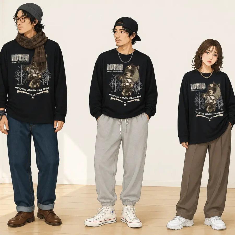 XL/古着 LOT29 長袖 ビンテージ サーマル Tシャツ メンズ 00年代 00s