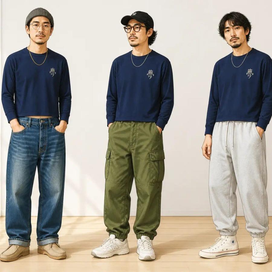 S/古着 長袖 サーマル Tシャツ メンズ 90年代 90s 夢 ラグラン クルー