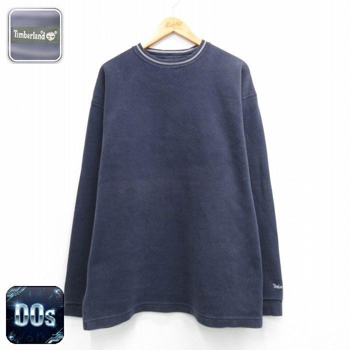 Timberland（ティンバーランド） XL/古着 長袖 ビンテージ Tシャツ 