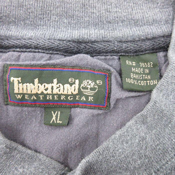 Timberland（ティンバーランド） XL/古着 長袖 ビンテージ Tシャツ 