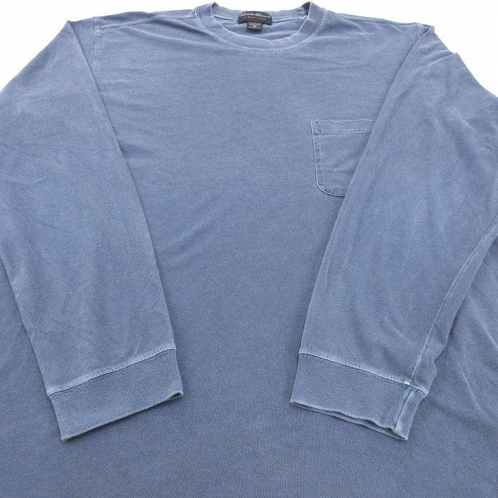 Eddie Bauer（エディーバウアー） XL/古着 長袖 ビンテージ Tシャツ