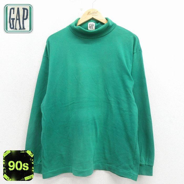 GAP（ギャップ） L/古着 長袖 ビンテージ Tシャツ メンズ 90年代 90s 