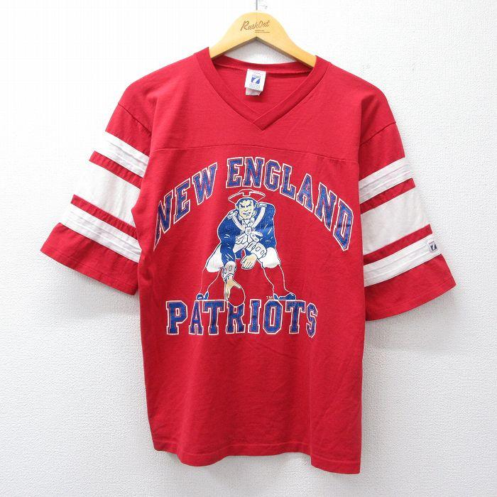 L/古着 半袖 ビンテージ フットボール Tシャツ メンズ 90年代 90s NFL