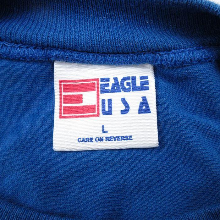 L/古着 半袖 ビンテージ フットボール Tシャツ メンズ 90年代 90s