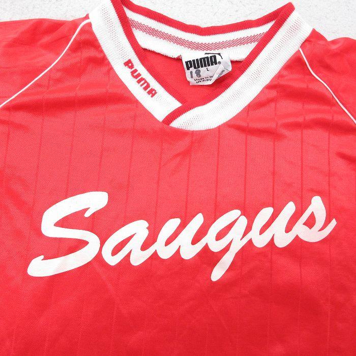 PUMA（プーマ） L/古着 長袖 ビンテージ サッカー Tシャツ メンズ 90