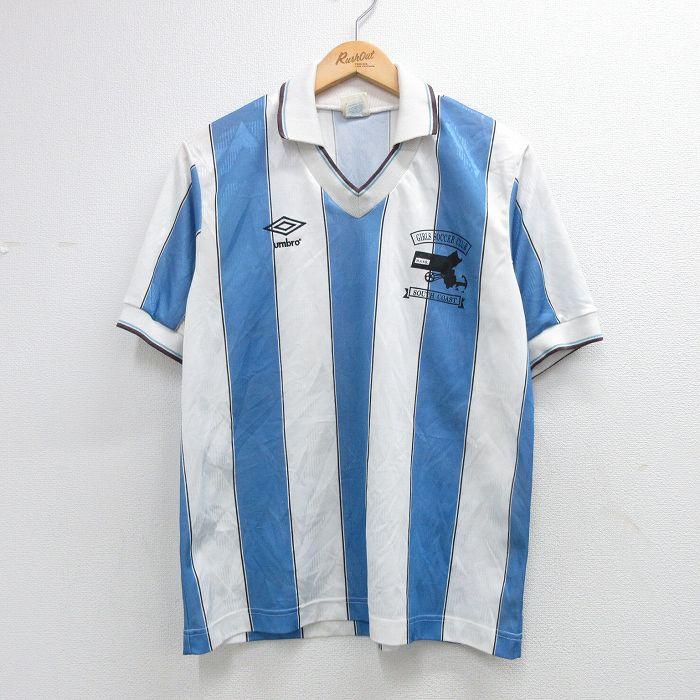 L/古着 アンブロ 半袖 ビンテージ サッカー メンズ 90年代 90s SOUTH