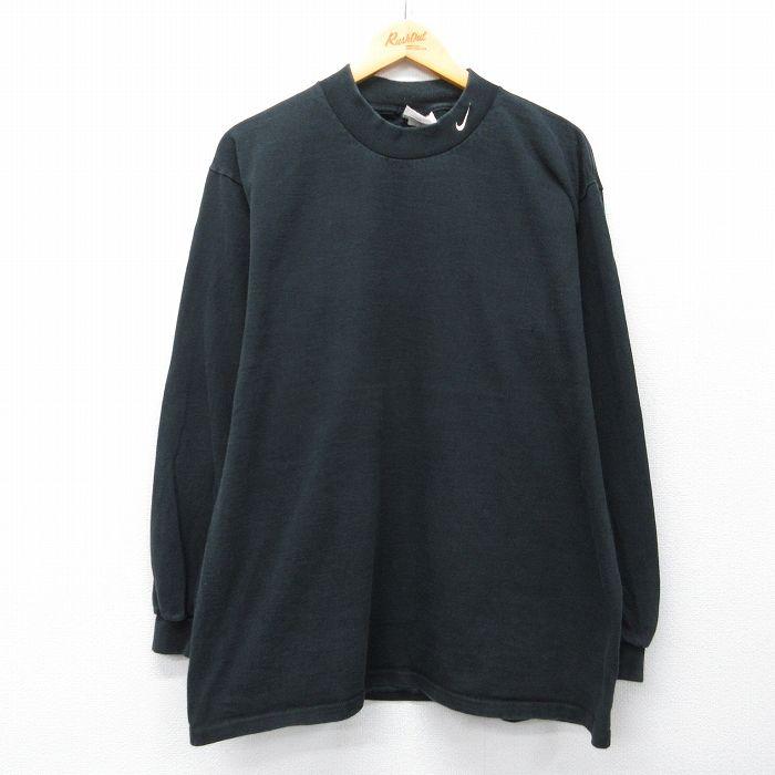 NIKE（ナイキ） XL/古着 長袖 Tシャツ メンズ 90年代 90s ワンポイント