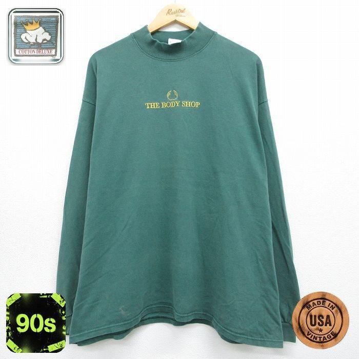 THE XL/古着 長袖 ビンテージ Tシャツ メンズ 90年代 90s THE BODY