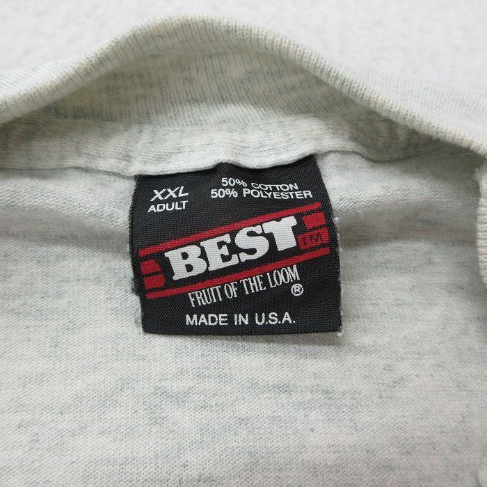 数式 カンニング アート Fruit of the loom 古着 ビンテージ FRUIT OF THE LOOM（フルーツオブザルーム） XL/古着 長袖 ビンテージ