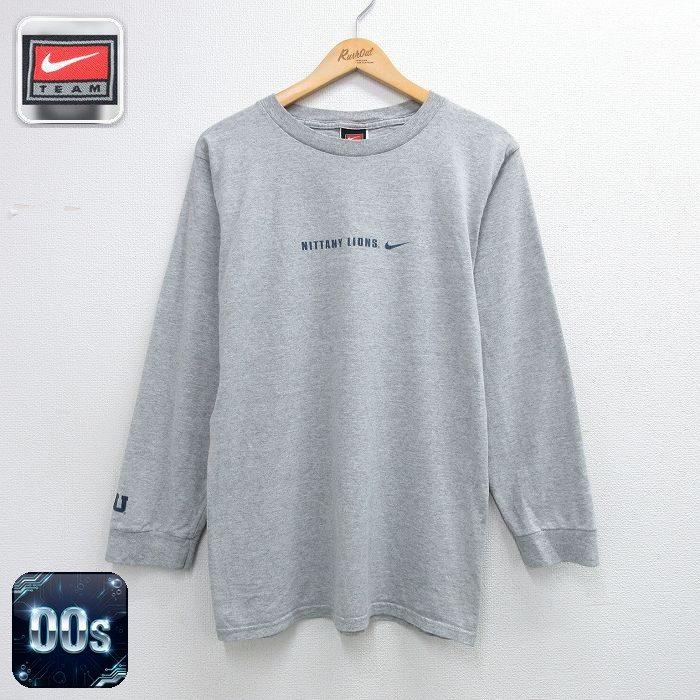 NIKE（ナイキ） M/古着 長袖 ビンテージ Tシャツ メンズ 00年代 00s ニ 