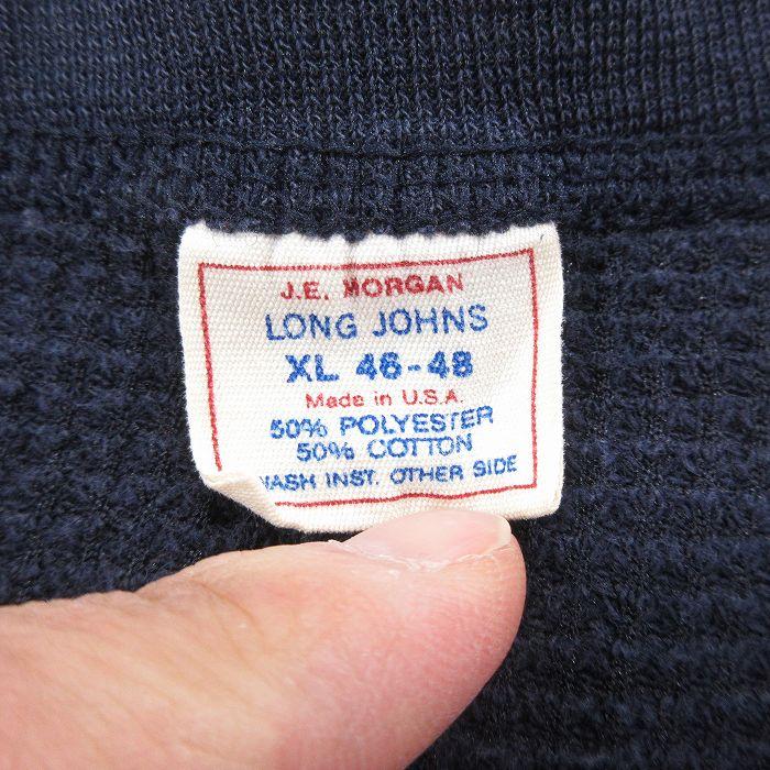 L/古着 長袖 ビンテージ サーマル Tシャツ メンズ 90年代 90s 無地 