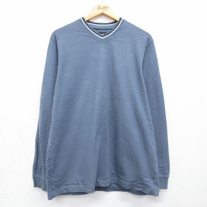L/古着 エディーバウアー 長袖 ビンテージ Tシャツ メンズ 00年代 00s