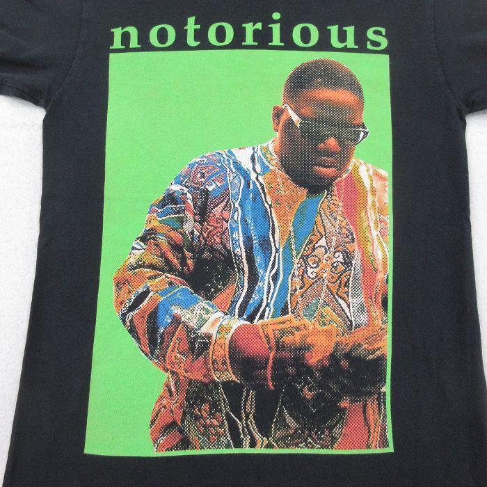 S/古着 長袖 ヒップホップ ラップ Tシャツ メンズ ノトーリアスBIG