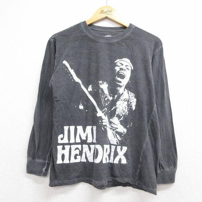L/古着 長袖 ロック バンド Tシャツ メンズ ジミヘンドリックス