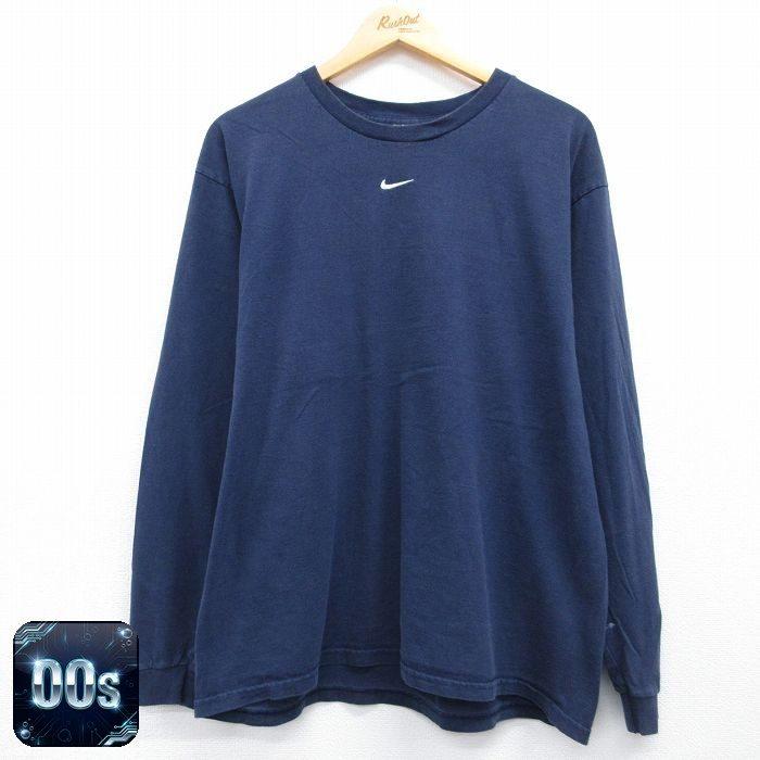 NIKE（ナイキ） XL/古着 長袖 ビンテージ Tシャツ メンズ 00年代 00s