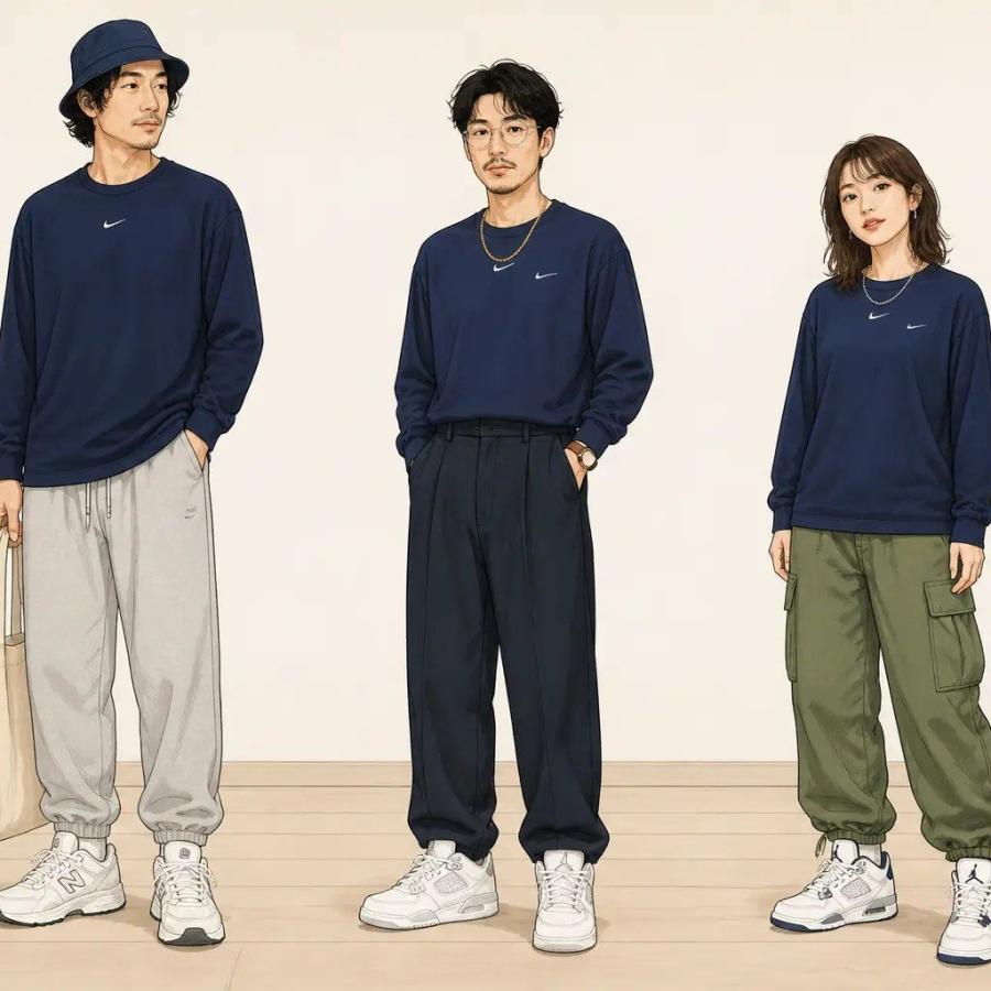 NIKE（ナイキ） XL/古着 長袖 ビンテージ Tシャツ メンズ 00年代 00s