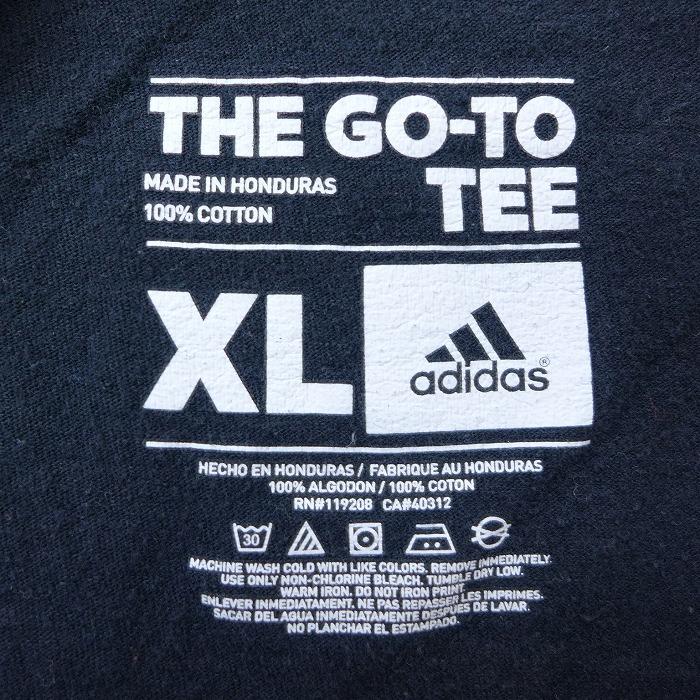 Xl 古着 半袖 ブランド Tシャツ アディダス Adidas Nba サンアントニオスパーズ ワンポイントロゴ コットン クルーネック 黒 ブラック バスケットボール jun11 Tsbd 古着屋rushout 通販 Yahoo ショッピング