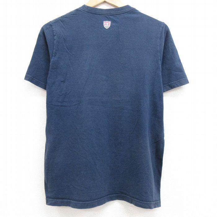 M/古着 ナイキ NIKE 半袖 ブランド Tシャツ メンズ ワンポイントロゴ 星条旗 USサッカー コットン クルーネック 紺 ネイビー 21jul09 中古 :tsbd21062264:古着屋RUSHOUT - 通販 - Yahoo!ショッピング M/古着 ナイキ NIKE 半袖 ブランド Tシャツ メンズ ワンポイントロゴ 星条旗 USサッカー コットン クルーネック 紺 ネイビー 21jul09 中古 :tsbd21062264:古着屋RUSHOUT - 通販 - Yahoo!ショッピング