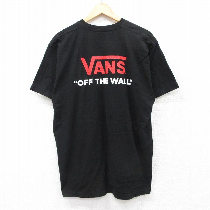 50%OFF】XL/古着 バンズ VANS 半袖 ブランド Tシャツ メンズ