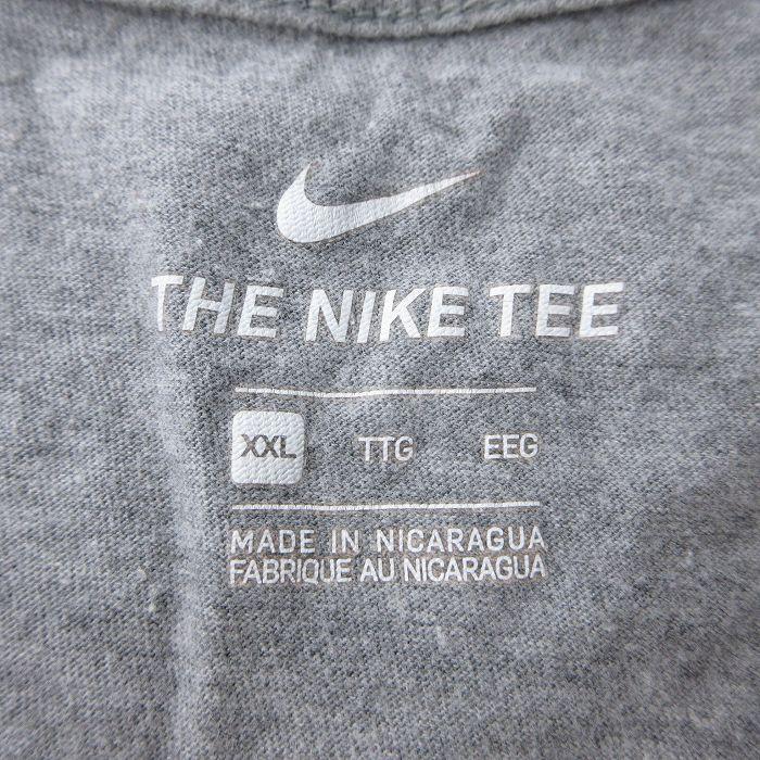 NIKE（ナイキ） XL/古着 半袖 ブランド Tシャツ メンズ ワンポイント