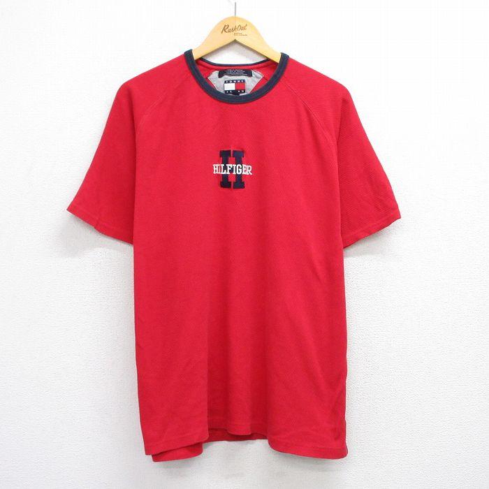 TOMMY HILFIGER（トミー・ヒルフィガー） XL/古着 トミージーンズ 半袖 
