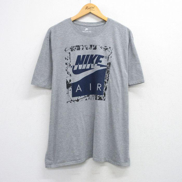 NIKE XL/古着 ナイキ 半袖 ブランド Tシャツ メンズ ビッグロゴ